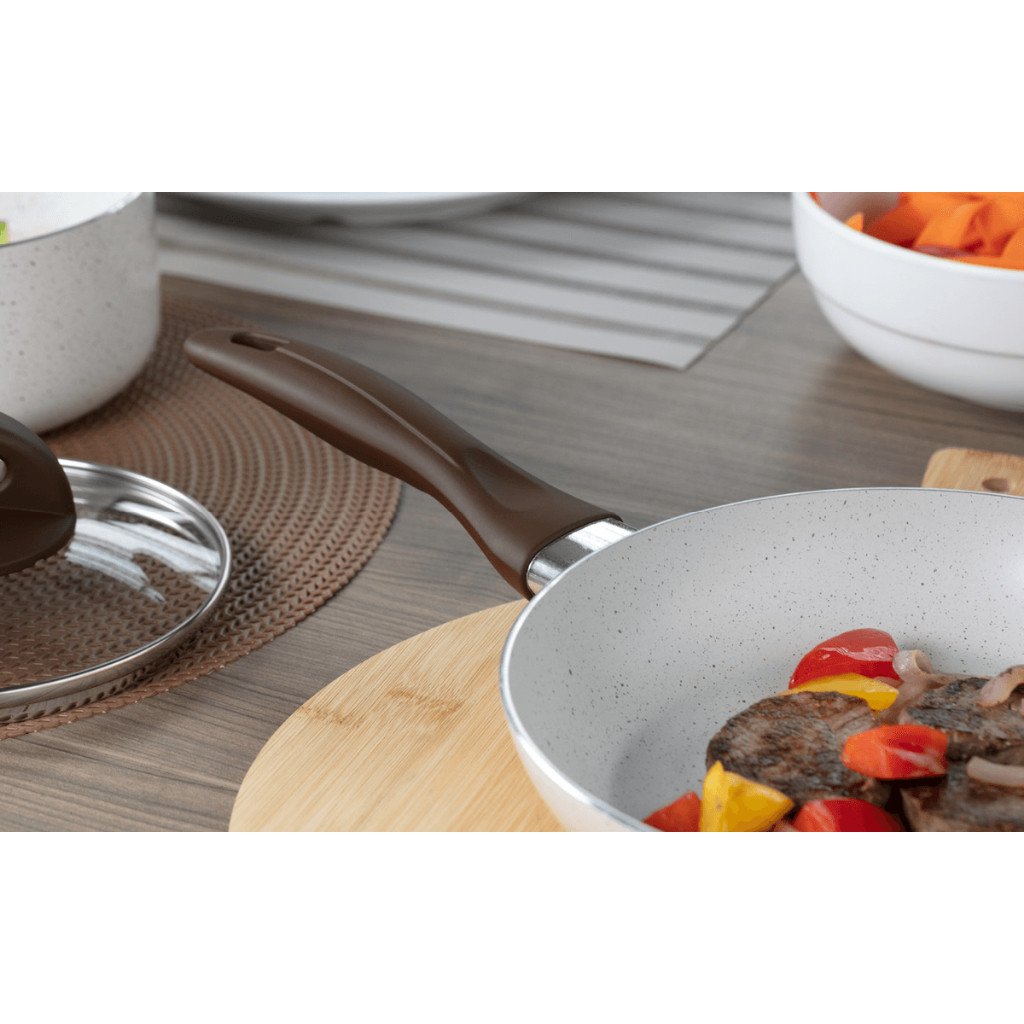 Conjunto Panelas 5 Peças Smart Plus com Indução Vanilla - LPK